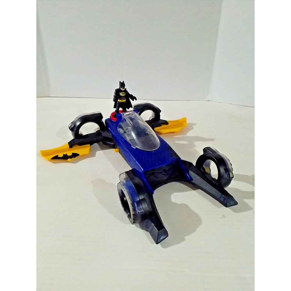 Imaginext DC Super Friends Transforming Batmobile Fisher-Price Loose Complete
